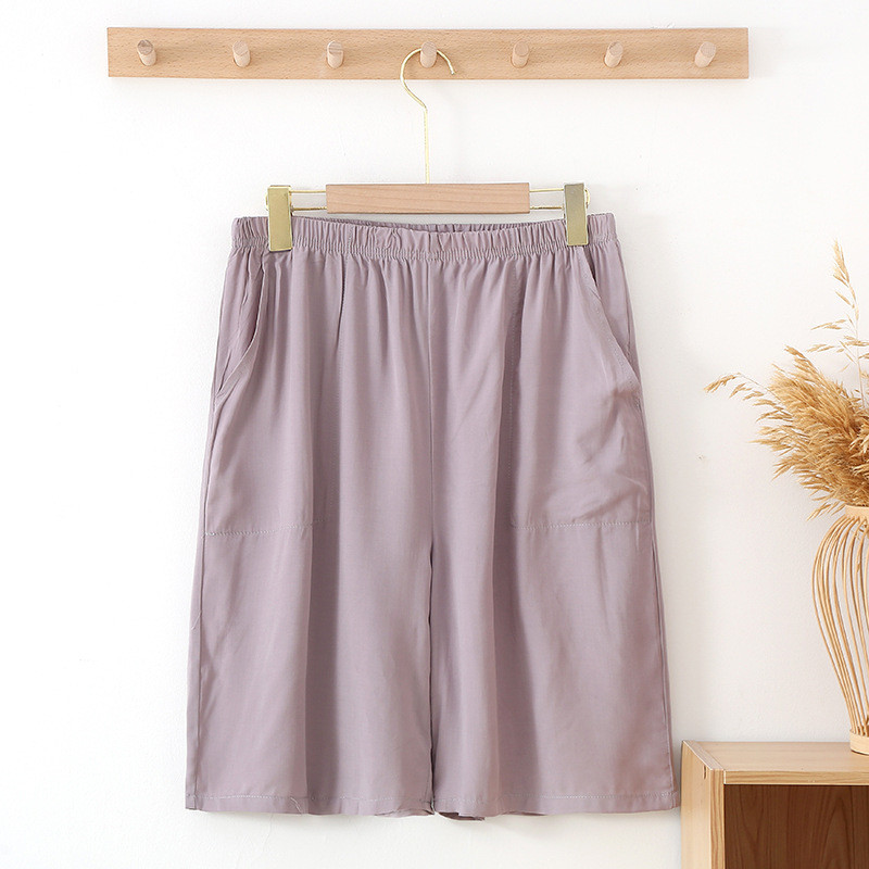 Nyári többszínű férfi pamut rövidnadrág és Capris nadrág Cool puha és kényelmes pizsama nadrág férfiaknak hálóruha Pijama Hombre