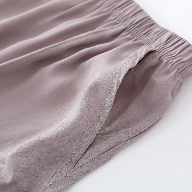 Nyári többszínű férfi pamut rövidnadrág és Capris nadrág Cool puha és kényelmes pizsama nadrág férfiaknak hálóruha Pijama Hombre