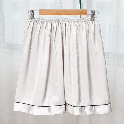 Muška pidžama od svilenog satena Hlače Donji dio za spavanje Velika veličina Ležerna kućna odjeća Kratke hlače 3 boje Za muškarce Novo