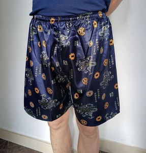 2021. Kratke svilene pidžame hlače za muškarce Labave kratke hlače satenskim printom za spavanje u velikim veličinama Preuzimanje