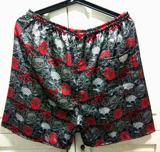 2021. Kratke svilene pidžame hlače za muškarce Labave kratke hlače satenskim printom za spavanje u velikim veličinama Preuzimanje