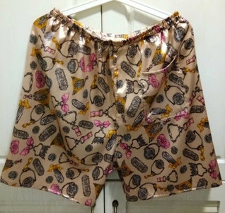 2021. Kratke svilene pidžame hlače za muškarce Labave kratke hlače satenskim printom za spavanje u velikim veličinama Preuzimanje