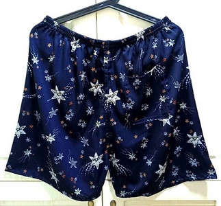 2021. Kratke svilene pidžame hlače za muškarce Labave kratke hlače satenskim printom za spavanje u velikim veličinama Preuzimanje