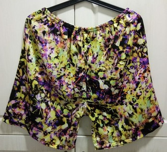 2021. Kratke svilene pidžame hlače za muškarce Labave kratke hlače satenskim printom za spavanje u velikim veličinama Preuzimanje