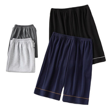 Ανδρικές πιτζάμες καλοκαιρινές απαλές μοντάλ κοντό παντελόνι Ιαπωνικού στιλ απλή ελαστική μέση casual μεγάλο μέγεθος L-5XL ανδρικό παντελόνι ύπνου στο σπίτι
