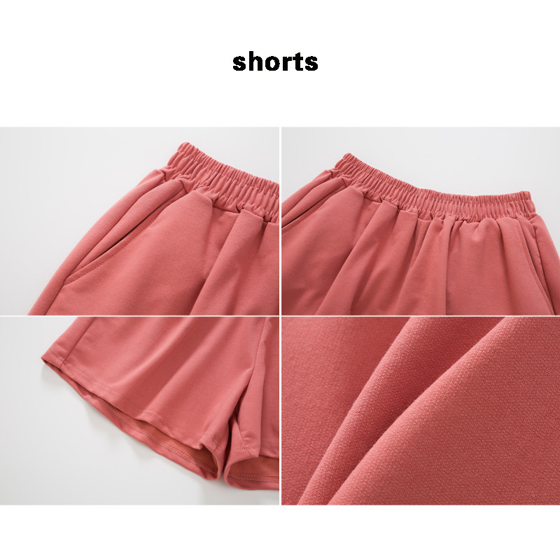 100% pamut pizsama szett női rövid ujjú aranyos kawaii nyomott pizsama lányoknak alkalmi rövidnadrág póló hálóruha hálóruha szett Femme