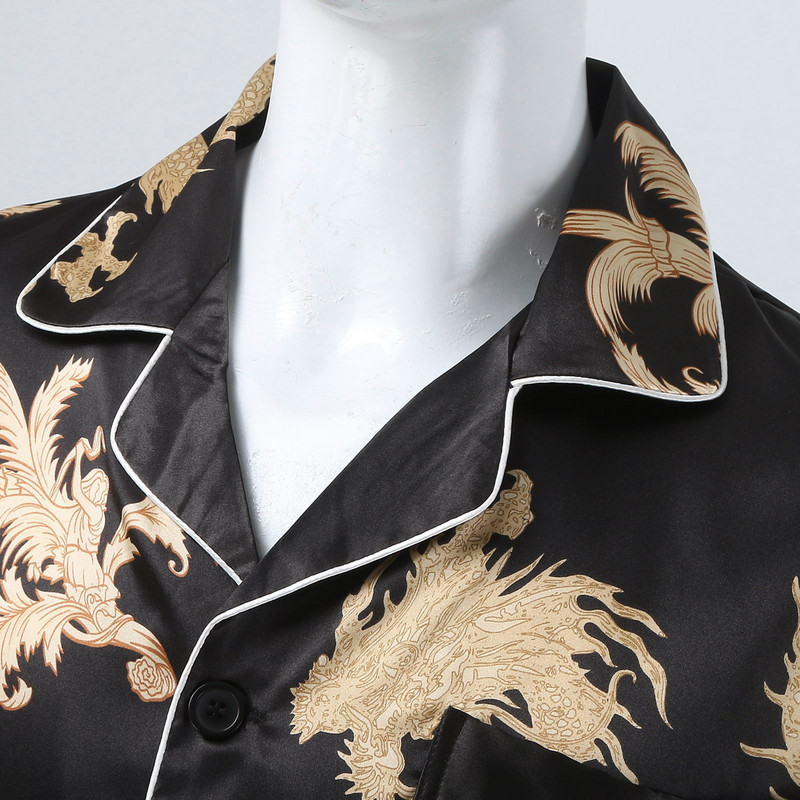 Muške pidžame Pidžame kratkih rukava Pidžame Spavaće Salonske odjeće Kompleti spavaćica Udobna formalna muška odijela Muški kostim Smoking