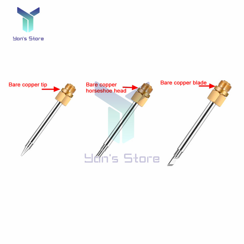 8 W USB uzlādējams 510 interfeiss, elektriskā lodāmura uzgalis, smaila pakava galviņa Mini portatīvie metināšanas remonta piederumi