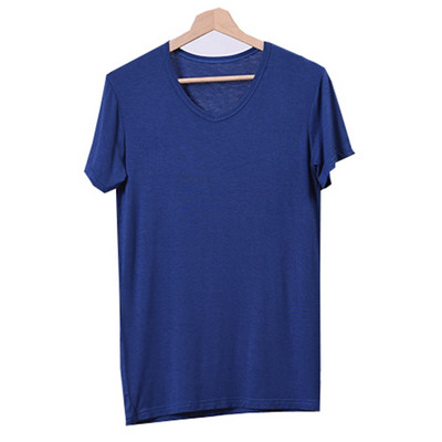 Μέγεθος 8XL 150 KG Modal V λαιμόκοψη Ανδρικό κοντό μανίκι Μαλακό κάλυμμα Λεπτό σπιτικό ντύσιμο Plus μέγεθος Χαλαρά casual αθλητικά εσώρουχα Μεγάλο μέγεθος