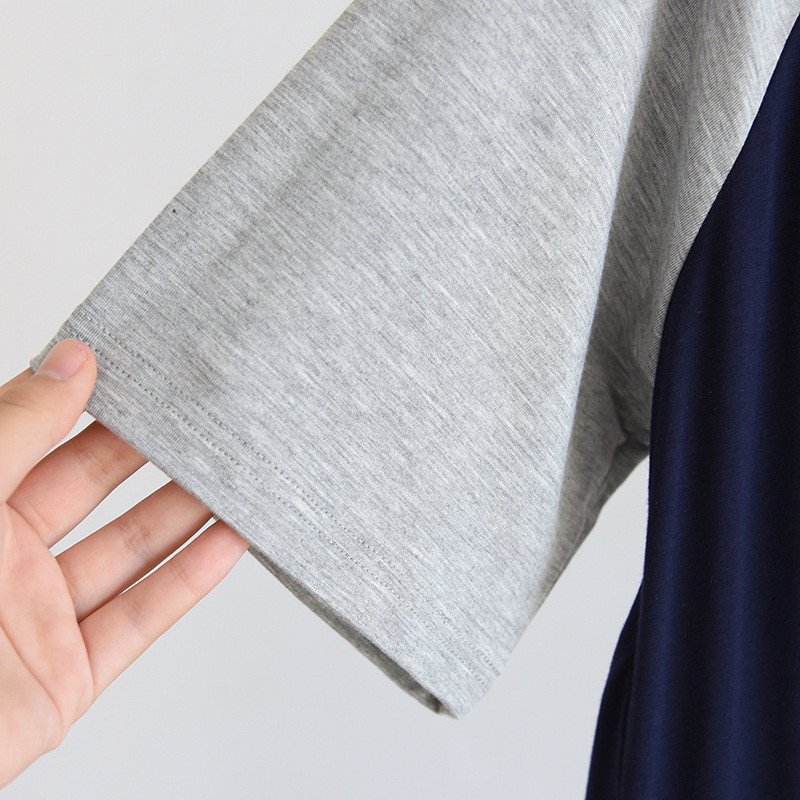 Vīriešu vasaras peldmētelis, modāls naktskrekls, krāsai atbilstošs universāls naktskrekls ar īsām piedurknēm liela izmēra plāns vīriešu pidžamas halāts