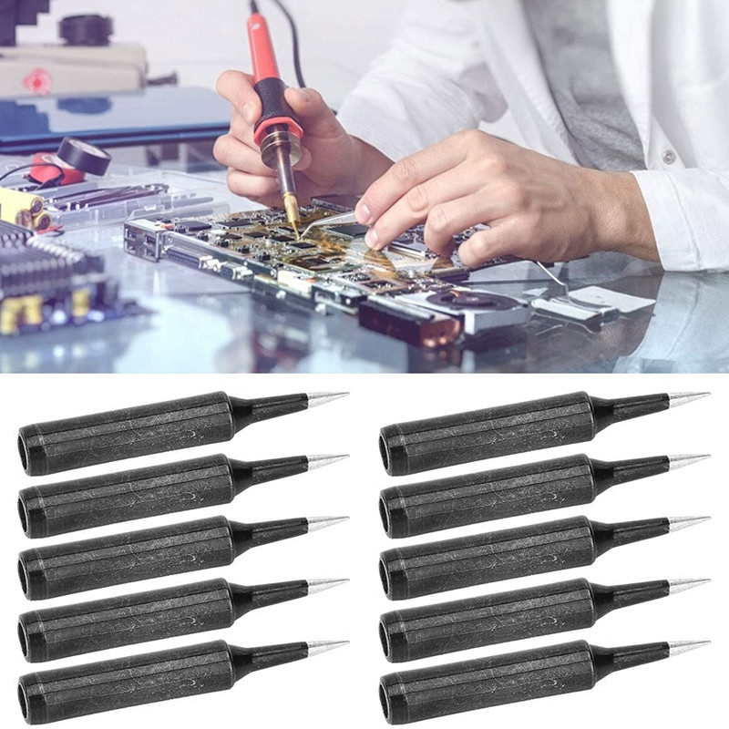 10 tk 900M-TI seeria jootekolb otsikud Jooteotsakud Keevitus Tööstuslik Rohkem tööriist 900M-ESD 907 907-ESD 933 jaoks