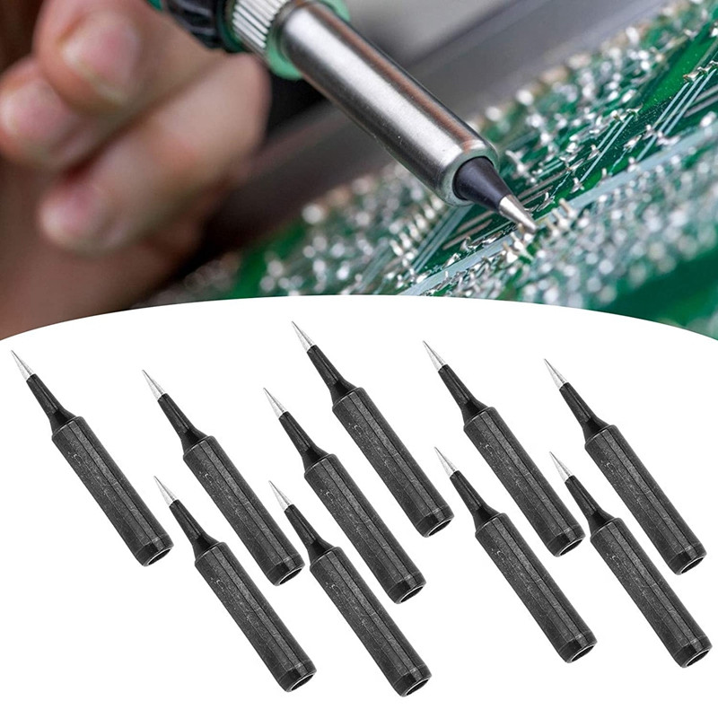 10 tk 900M-TI seeria jootekolb otsikud Jooteotsakud Keevitus Tööstuslik Rohkem tööriist 900M-ESD 907 907-ESD 933 jaoks