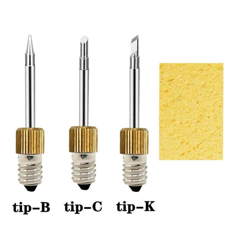Litavimo antgaliai USB lituoklio galvutės keitimas Lituoklio antgaliai Suvirinimo galvutė E10 sąsajoms Suvirinimo pertvarkymas