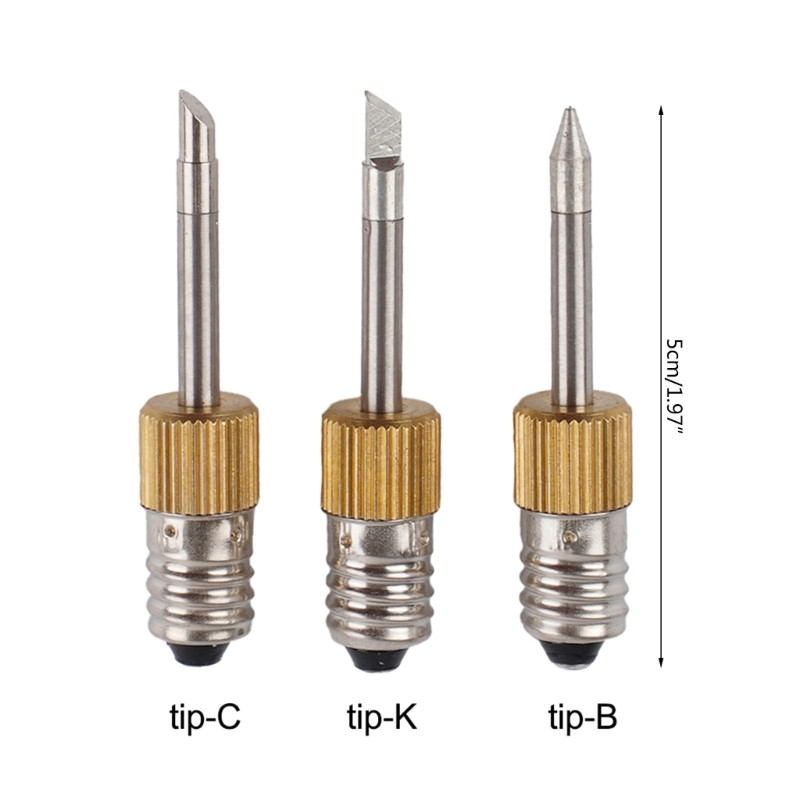 Litavimo antgaliai USB lituoklio galvutės keitimas Lituoklio antgaliai Suvirinimo galvutė E10 sąsajoms Suvirinimo pertvarkymas