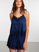 Linad Sexy sieviešu naktsveļa, 2 dab. komplekti, mežģīņu spageti siksnas pidžamas, sieviešu mājas uzvalki ar šortiem Vasaras ikdienas guļamveļa