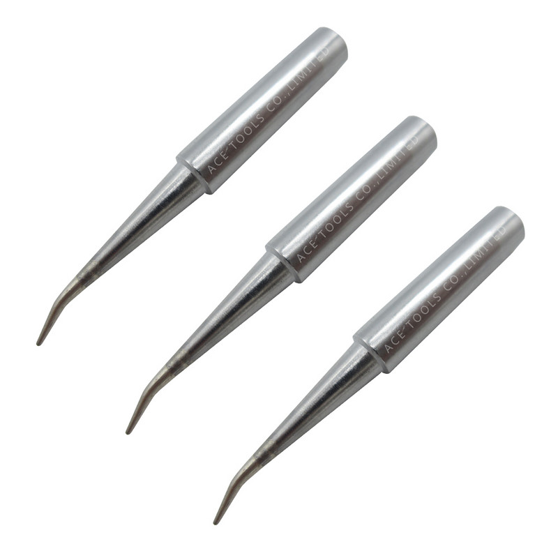 Μύτη συγκόλλησης 900M-T-JL Bent Conical 0,2mm για Hakko 936 907 Milwaukee M12SI-0 Radio Shack 64-053 Yihua 936 X-Tronics 3020 Iron