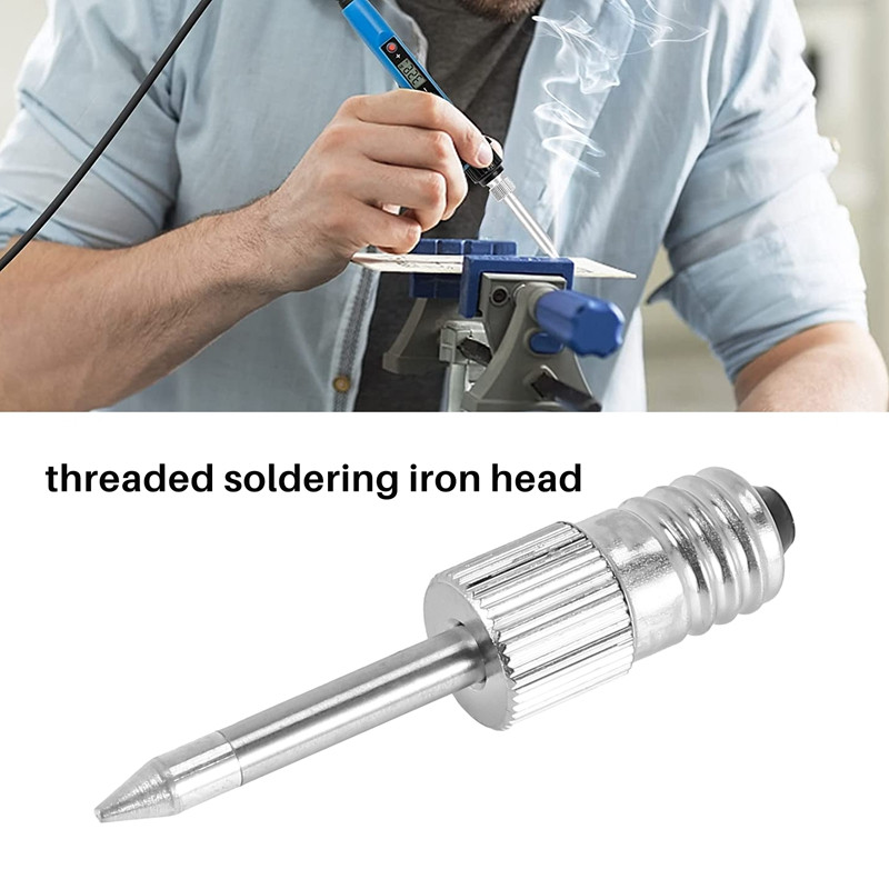 USB forrasztópákafej E10 interfész akkumulátor, forrasztópáka forrasztópákafej menetes forrasztópákafej