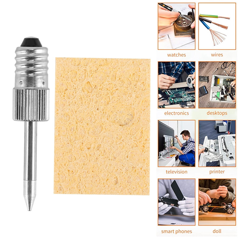 USB forrasztópákafej E10 interfész akkumulátor, forrasztópáka forrasztópákafej menetes forrasztópákafej