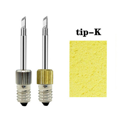 Suvirinimo litavimo antgaliai USB lituoklio galvutės keitimas Srieginis litavimo antgalis BCK tipas E10 sąsajos lituokliui