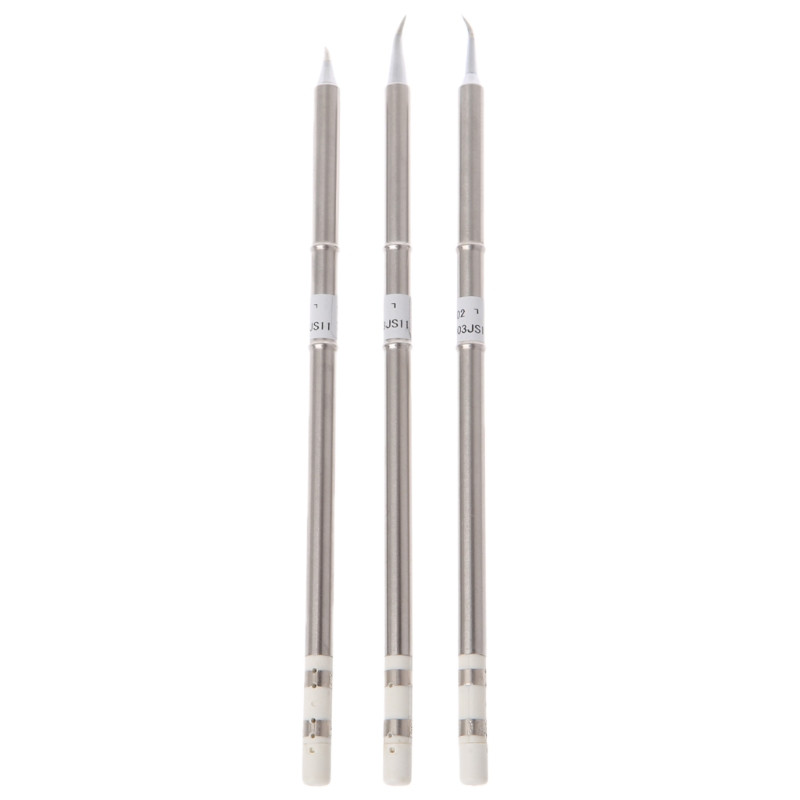 3 db T12-J02 T12-JL02 T12-JS02 vashegyek HAKKO FX-951 952 Dropship forrasztóállomáshoz