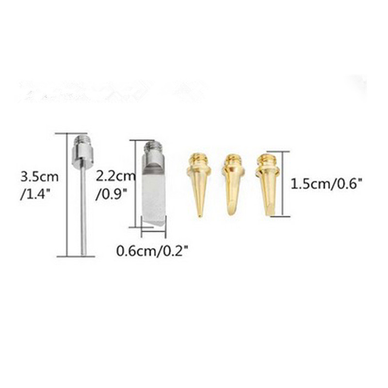6 tk asendusvasest otsikute komplekt Hs-1115K / Mt-100 gaseeritud leegi butaangaasi jootekolb juhtmeta keevitustööriistad gaas