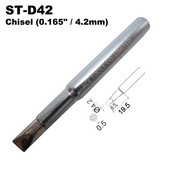 ST-D42 asendusjootmise otsikud Kruvikeeraja 4,2 mm Sobib WELLER SP40L SP40N SPG40 WP25 WP30 WP35 WLC100 jaamaraud