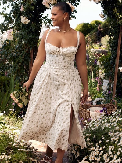 Avrilyaan Flower Print Seksikas kleit naistele Elegantne õlgadeta kleidid seljataga Bodycon suvekleit Vestidos