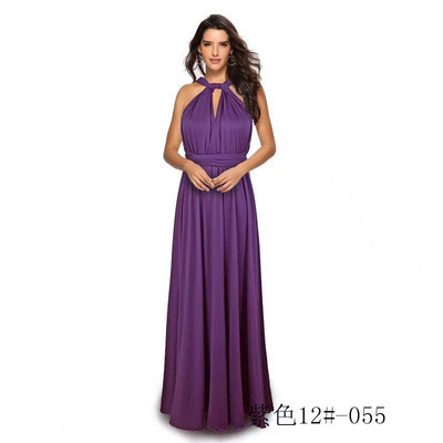 Ljetna, seksi duga haljina 2023. višesmjerne kabrioletske maksi crvene haljine za djeveruše s omotom bez naramenica Vestidos s izdubljenim zavojima za zabave