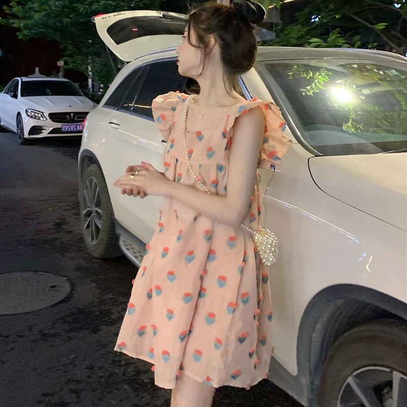 Ženska haljina bez rukava Elegantna popularna trendi korejska stilska sveobuhvatna ljetna ulična odjeća Ins Novi dolazak Patchwork slatka