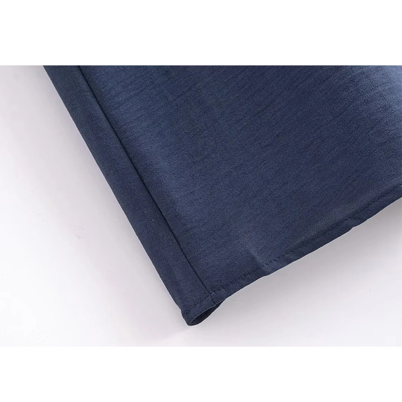 TRAF Blue Midi svārki Sieviešu svārki ar augstu vidukli un gari svārki sievietēm Mode 2023 Sieviešu stilīgi svārki eleganti un eleganti sieviešu svārki