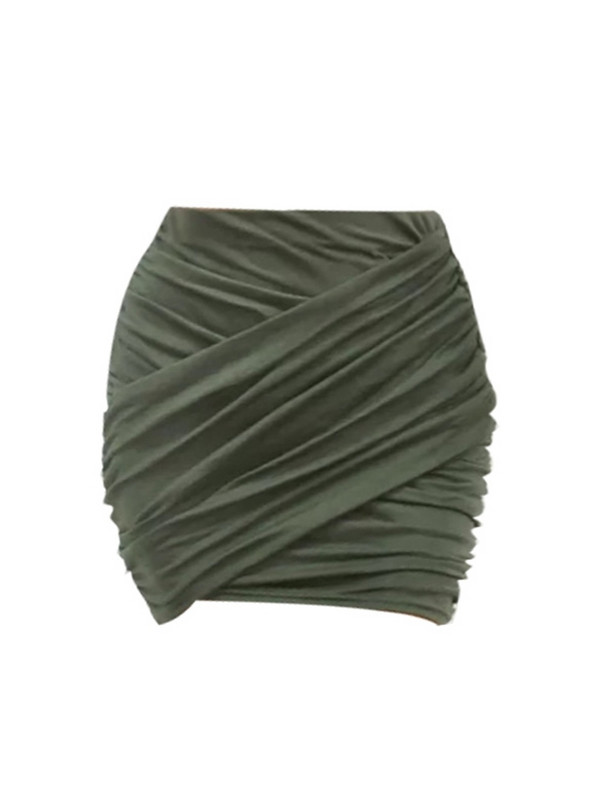 WOMENGAGA salokāmi seksīgi sieviešu neregulāri kroku gurnu svārki, plāni, izstiepti svārki rudens meitenei, sievietei 0Y0B