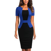 REPHYLLIS naiste ühes tükis retro vintage elegantne Bodycon veniv töökandmine kontori kiriku kokteilipeo pliiatskleit