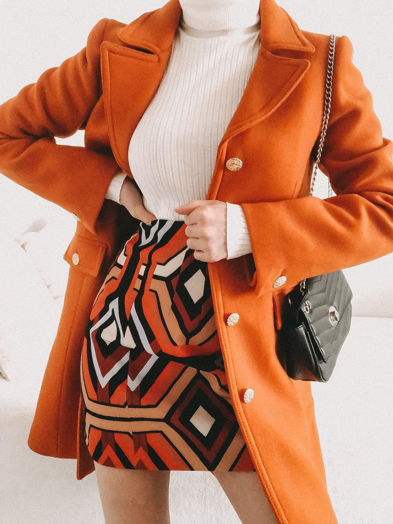 KONDALA Za 2022 Vintage ģeometriskā apdruka Satīna mini svārki sievietēm ar augstu vidukli Boho īsi svārki Eleganti Mujer Faldas