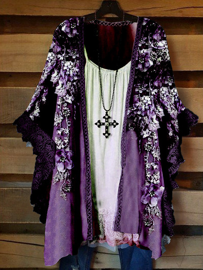 Sievietēm 2022. gada brīvi pie pleciem, Boho mežģīņu vintage volāniem Befree leoparda kleita 5 XL lielas vasaras ballīšu pludmales kleitas