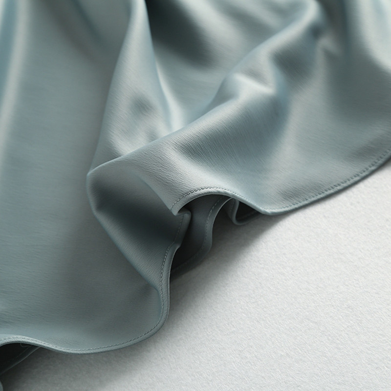 Nyári Faldas Mujer Moda 2022 Midi szoknya női angliai irodai női szatén magas derekú, egyszerű, elegáns, hosszú női szoknya