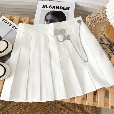 Ashgaily 2023 A līnijas svārki ar jostu sievietēm y2 k ar augstu vidukli, īsi svārki, pogas, svārki, sieviešu apģērbi, sieviešu apģērbi.