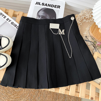 Ashgaily 2023 A līnijas svārki ar jostu sievietēm y2 k ar augstu vidukli, īsi svārki, pogas, svārki, sieviešu apģērbi, sieviešu apģērbi.