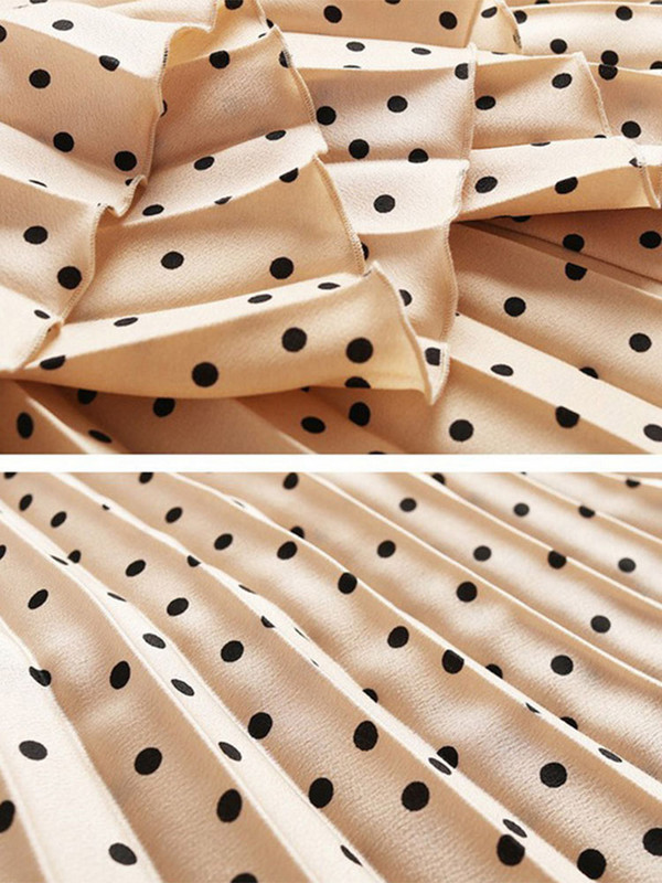 Fuste plisate femei primăvară toamnă fustă cu talie înaltă imprimeu midi fuste femei catifea fuste lungi maxi fuste femei faldas mujer