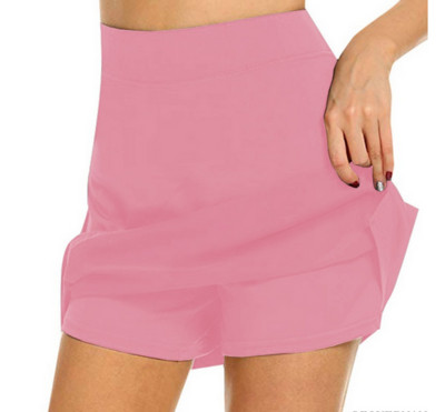 Fusta S-4Xl Doamnă Dimensiune mare Talie înaltă Fusta scurtă subțire pentru slăbire Pantaloni scurți A-Line Tenis Sport Fusta scurtă Femei