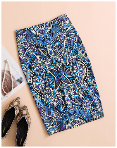 Izpārdošana Pavasara vasara Sieviešu Y2K ar augstu vidukli Midi zīmuļu šifona svārki Slaidi Bodycon Vintage korejiešu modes apģērbi