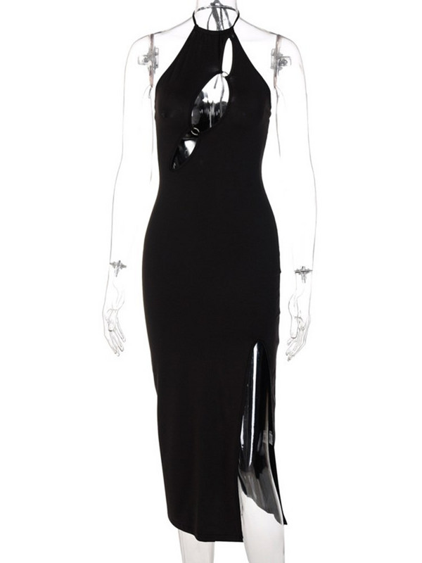 WJFZQM päitsed, õõnsad seljataga kehakleit Naiste klubipeokleit, roheline lühike kleit, kõrge lõhestatud must peokleit, naiste seksikas kleit 2021