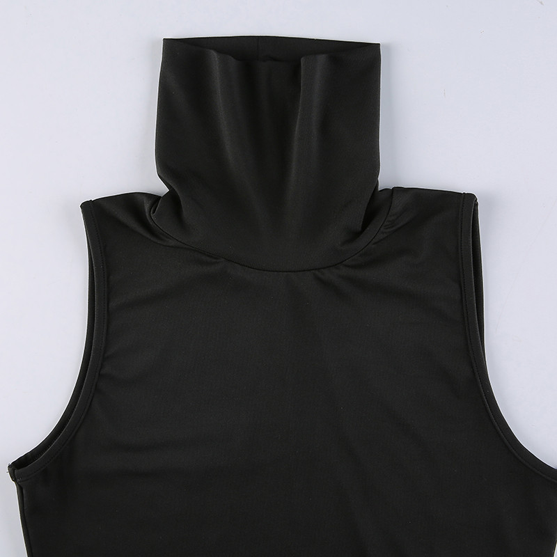 SUCHCUTE gooti mustriga midikleit naistele suvine kilpkaelusega tume Academia moodne pikk kleit Harajuku varrukateta mustad kleidid