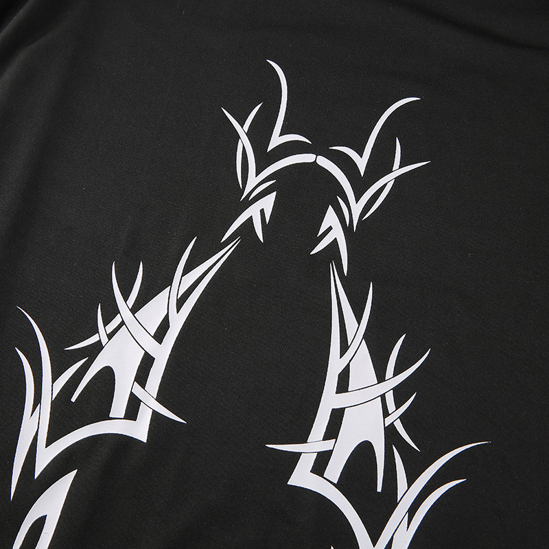 SUCHCUTE gooti mustriga midikleit naistele suvine kilpkaelusega tume Academia moodne pikk kleit Harajuku varrukateta mustad kleidid