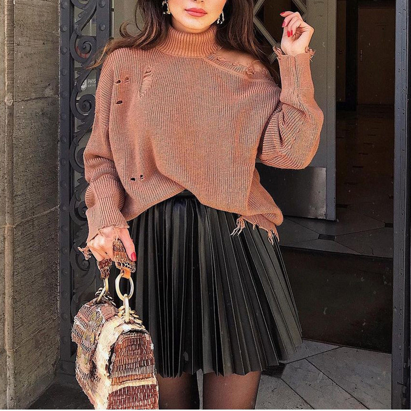 Fusta plisată sexy pentru femei la modă, cu fermoar, fustă în formă de A, mini-fustă confortabilă, estetică, îmbrăcăminte pentru femei юбка женская