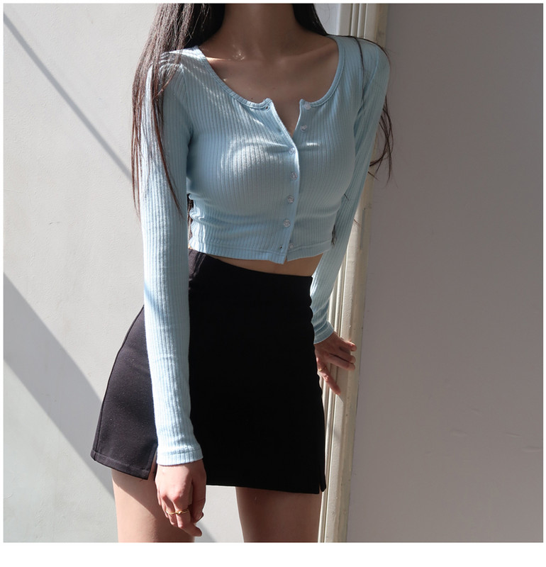 Sieviešu Mini Bodycon Svārki Ar Sadalītiem Mini Svārkiem