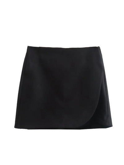 TRAF naiste seelik 2022 Moodne kõrge vöökohaga ebaregulaarsed lühikesed püksid seelik Naiste rõivad Y2k tänavarõivad roosa must lühike miniseelik