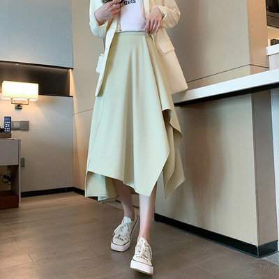 Neregulāri vintage svārki Sieviešu gotikas svārki Harajuku jauni eleganti sieviešu ikdienas svārki vidēja garuma kroku svārki ar augstu vidukli novājēšanu