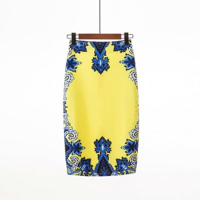 Ženska odjeća Suknje Ljeto Pencil suknja s printom cvijeća Ležerne suknje do koljena Faldas Mujer Moda Jupe Femme Suknje Jesen Novo