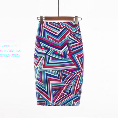 Ženska odjeća Suknje Ljeto Pencil suknja s printom cvijeća Ležerne suknje do koljena Faldas Mujer Moda Jupe Femme Suknje Jesen Novo