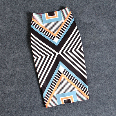 Sieviešu svārki ar apdruku Ziedi Modes zīmuļu svārki ikdienas svārki Liela izmēra Faldas Mujer Jupe Femme